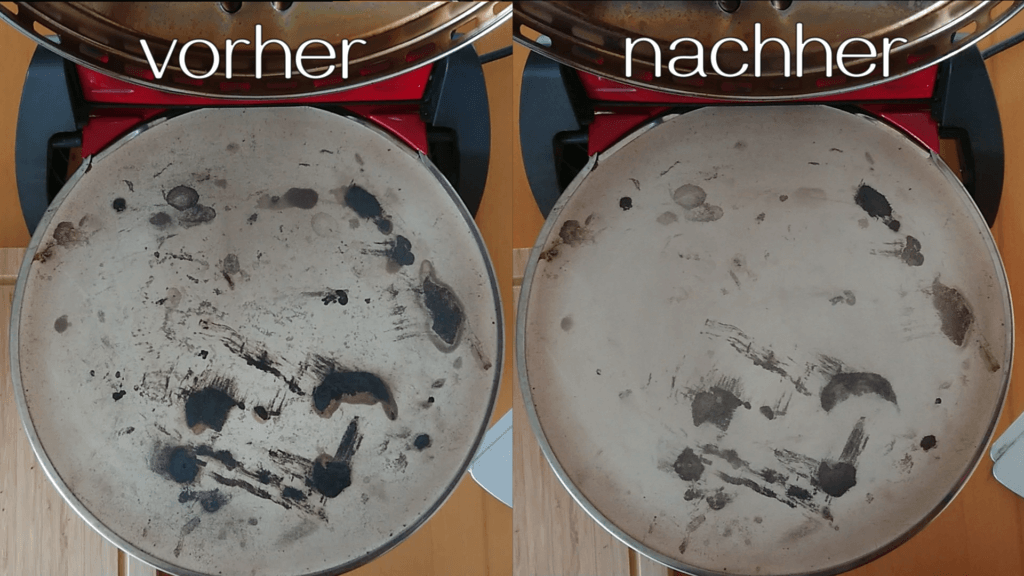 Wie reinige ich den Pizzastein? Pizzaofen Test
